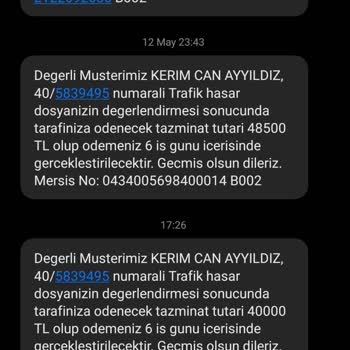 Türkiye Sigorta Tazminatı Tam Vermiyor