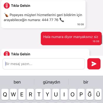 Tıkla Gelsin Eksik Ürün İade Yok İlgilenen Yok