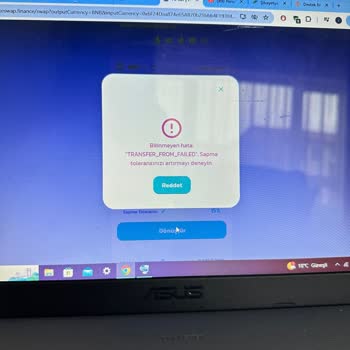 PancakeSwap İşlemlerinde Yaşanan Sorunlar