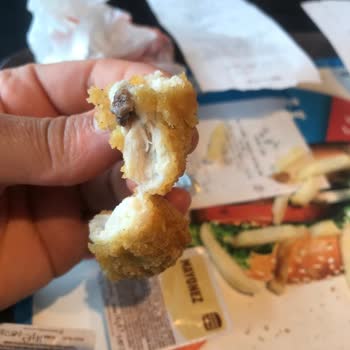 Burger King Nugget Bozuk Çıktı