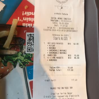 Burger King Nugget Bozuk Çıktı