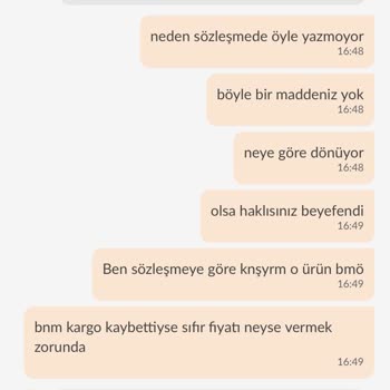 Dolap Kargonun Kaybolması Hizmet Bedeli