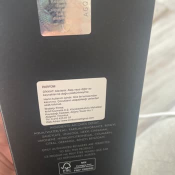Rossmann Dan Parfüm Aldım Kokmuyor
