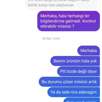 Dekorevi Mobilya Siparişim Kapıda Ödemeli Geldi, İletişim Sorunu Yaşıyorum!