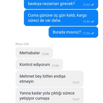 Rhea Gift Müşterilerini Ciddi Anlamda Mağdur Ediyor.