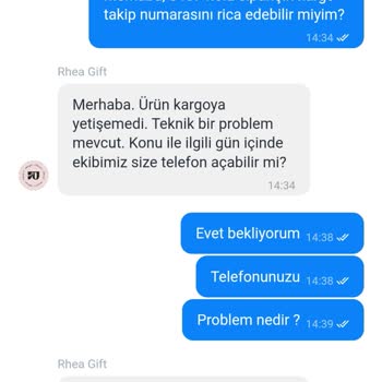 Rhea Gift Müşterilerini Ciddi Anlamda Mağdur Ediyor.