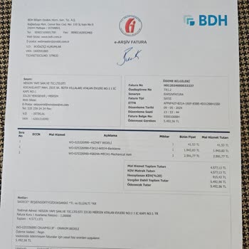 BDH Bilişim Destek Hizmetleri Servis Formunun Yanlış Gönderilmesi