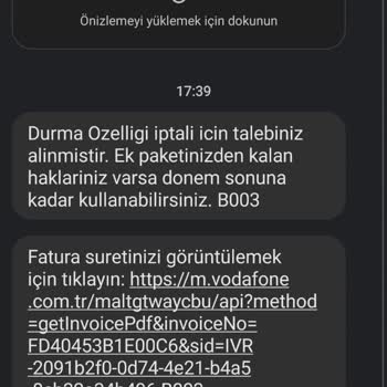 Vodafone'nun Haksız Aşım Ücreti Ve Sınırsız Paketleri