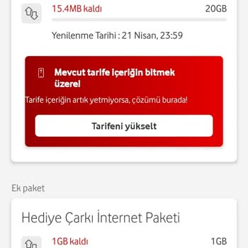 Vodafone'nun Haksız Aşım Ücreti Ve Sınırsız Paketleri