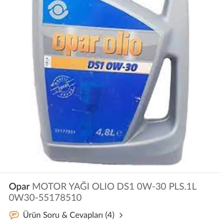 Trendyol Opar 4.8 Litre Görsele Yağ Koymuşlar Gelen 1lt