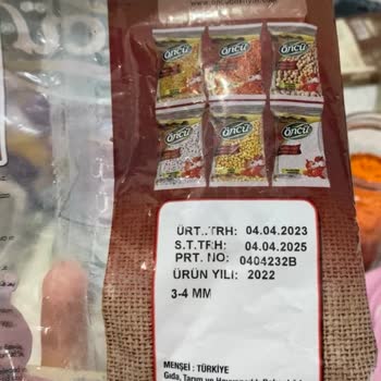 Öncü Bakliyat Kritik Gıda Güvenliği Öncü Marka