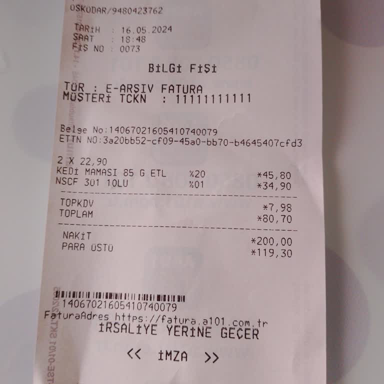 A101 Personelin Tavrı Çok Kötü