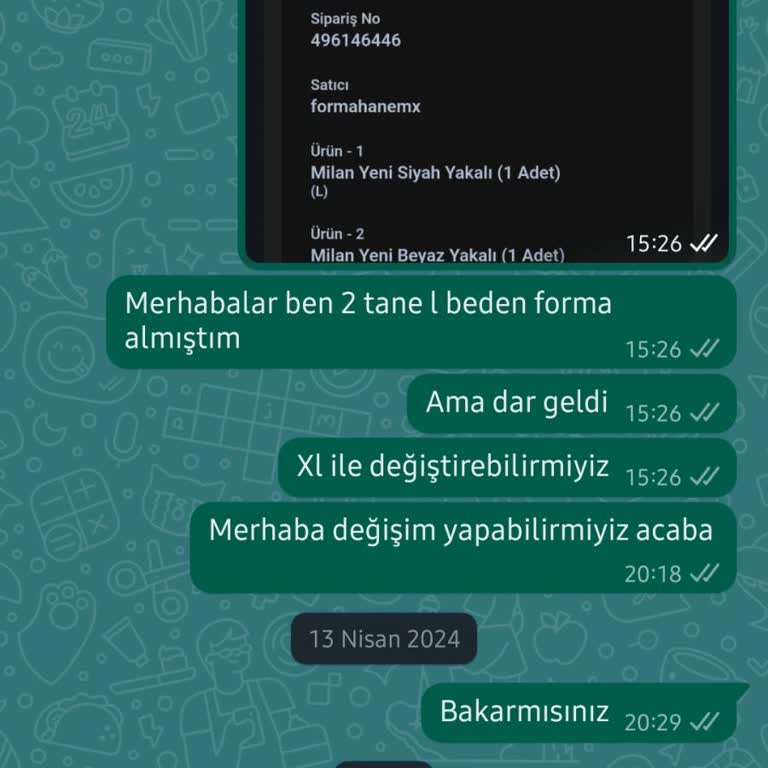 FormaHanem (Formahanemx) Formahanemx Geri Dönüş Yapmıyor