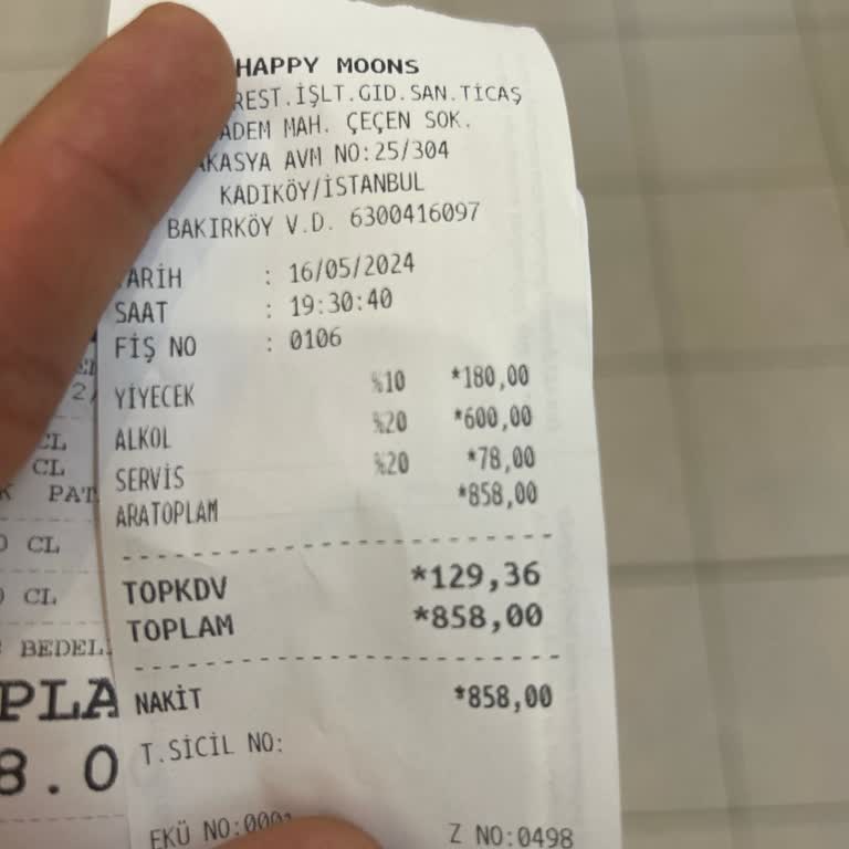 Happy Moon's Happy Monster Servis Ücreti