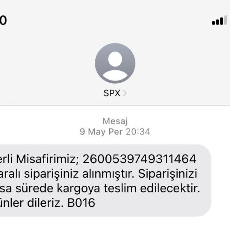 Spx.com.tr İnternet Sitesinden Siparişi Verilen Ayakkabı