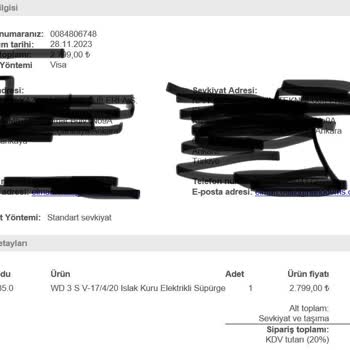 Karcher Elektrikli Süpürge Arızası! Muhatabı Yok!