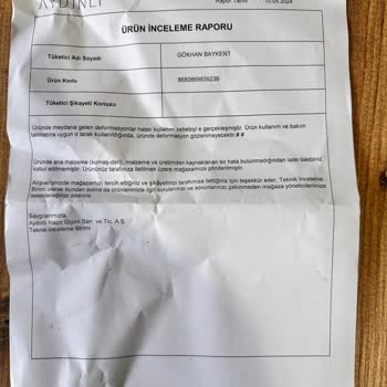 Pierre Cardin Giyim Pierre Cardin Garanti Kapsamındaki Ürünü Kabul Etmiyor