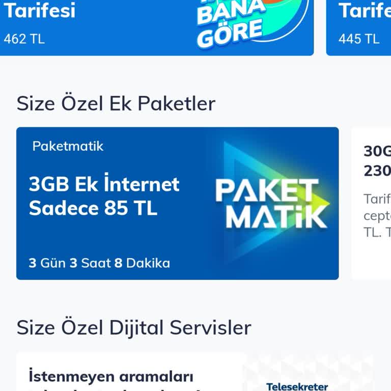 Türk Telekom Prime Paketime İndirim İstiyorum