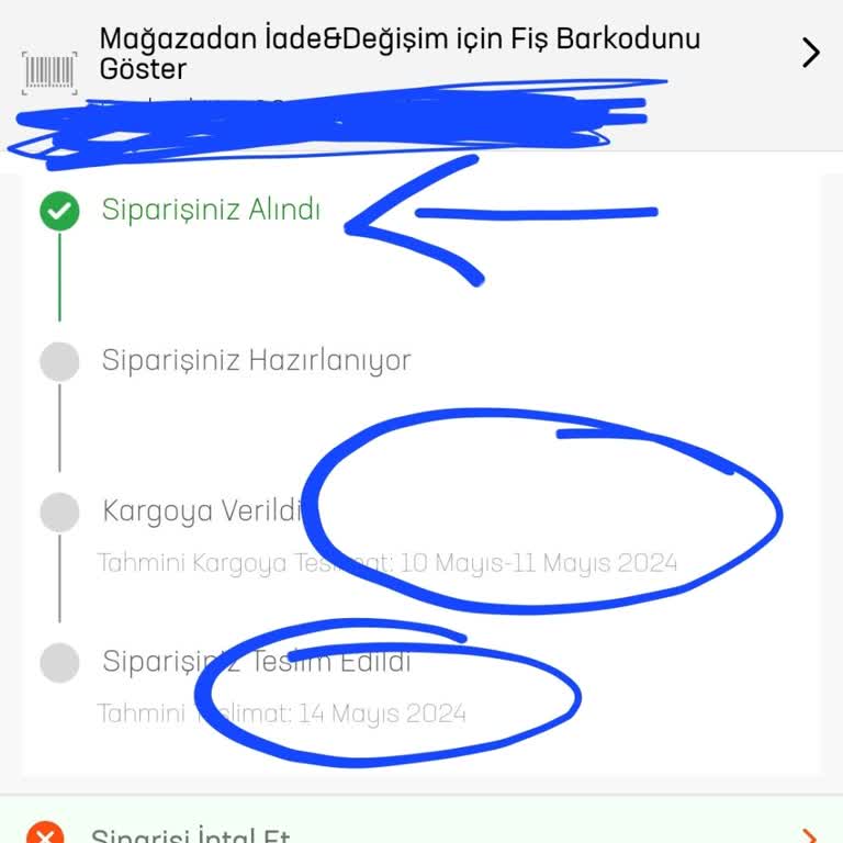 FLO A. Ş In Street Ürünümü Vermiyor Temin Edemiyor