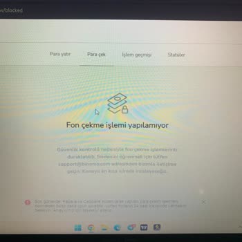 Binomo Da Paramı Çekemiyorum