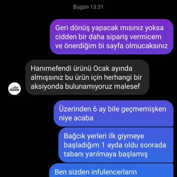Vega Spor 6 Ayda Bozulan Ayakkabı Ve İlgisizlik Sorunu