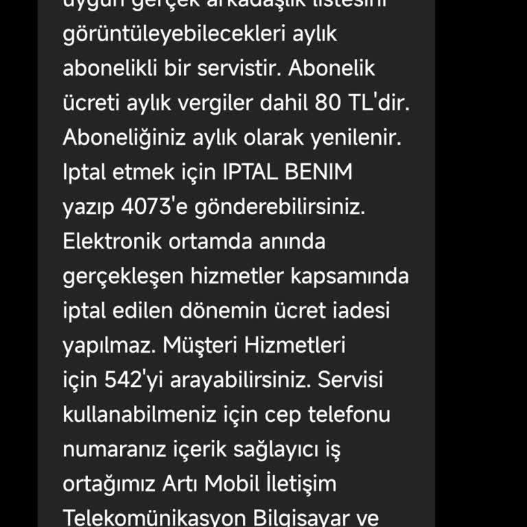 Vodafone'a Dikkat 80 TL Haksız Kazanç
