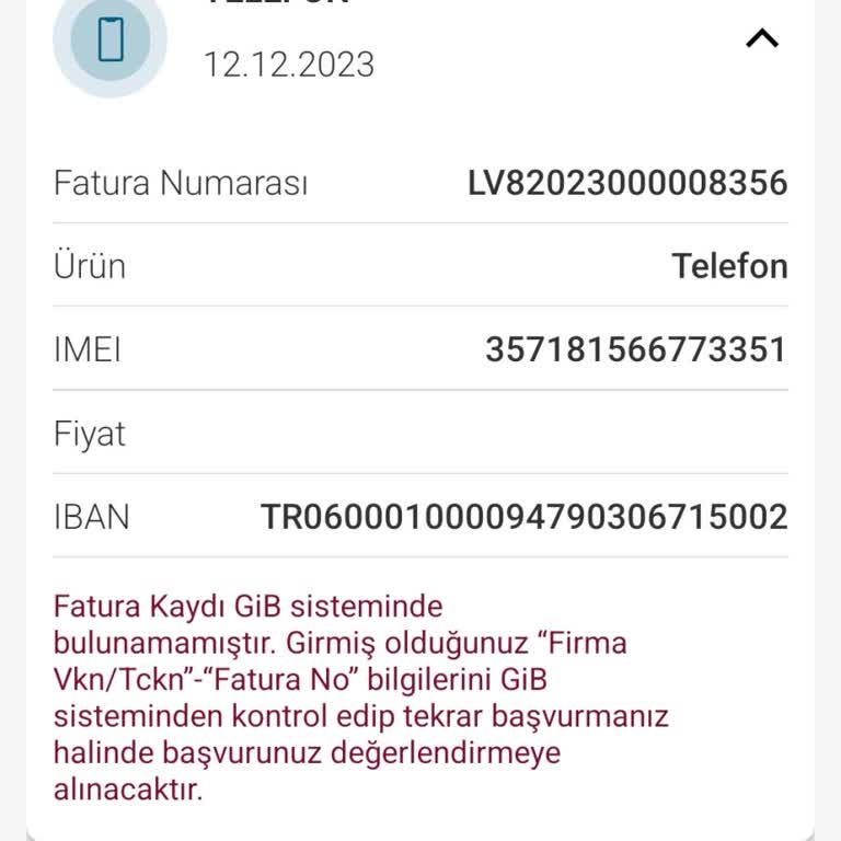 Media Markt VKN Hatalı Diyor