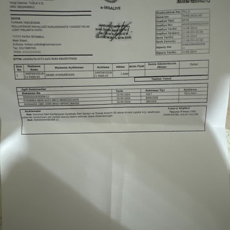 Derimod Ayakkabı Siparişi Pişmanlığı