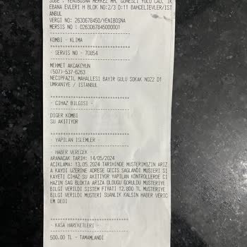 ÇTS Isıtma ve Soğutma Sistemleri (444 95 74) Servisi Pişmanlık