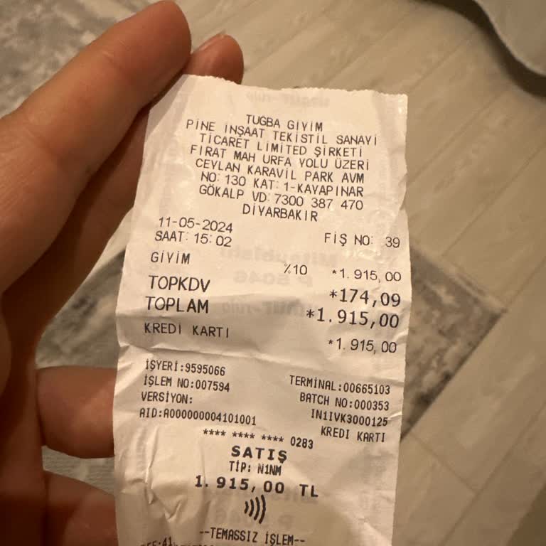 Tuğba Giyim Değişim Yok İade Yok Çözüm Yok