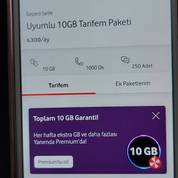 Vodafone'un Hatasını Düzeltmesini İstiyorum. Ve 260 TL Tanımlanmasın.