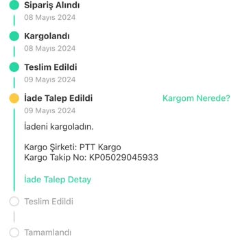 Dolap İade Kargo Ücreti Mağduriyeti