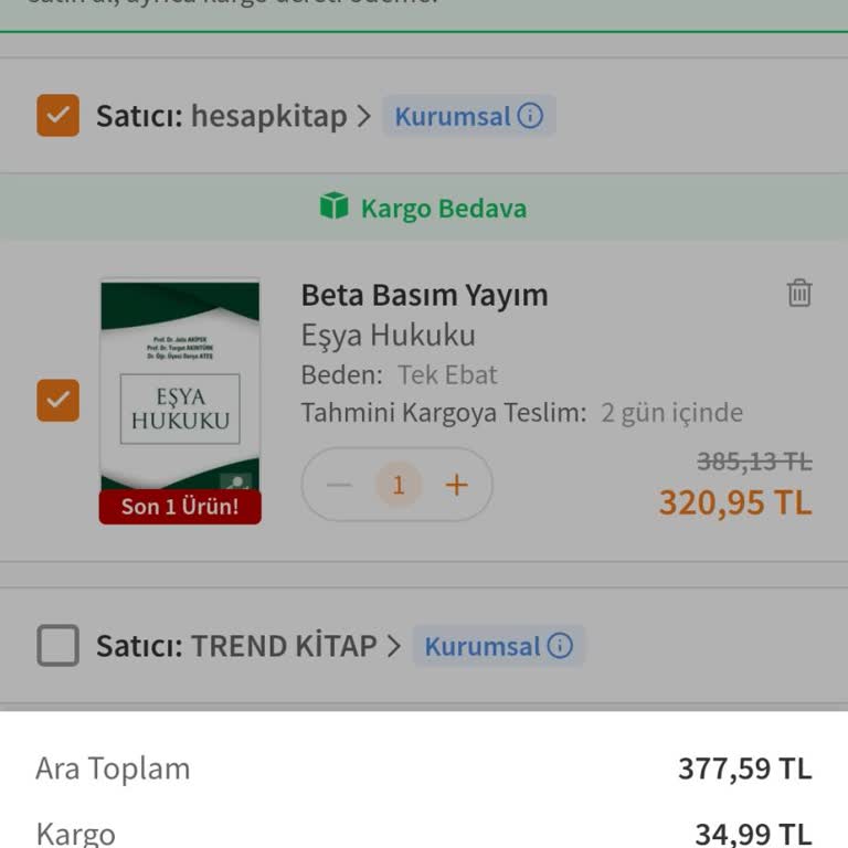 Trendyol Sepet Kaz I Gi