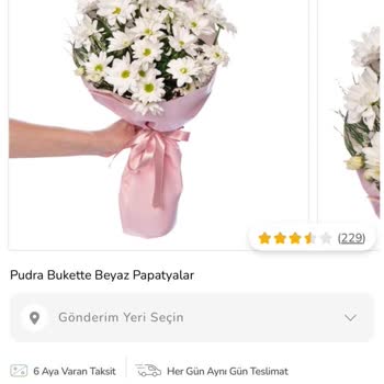ÇiçekSepeti İnternetten Sipariş Edilen Çiçeklerin Görselden Farklı Olması