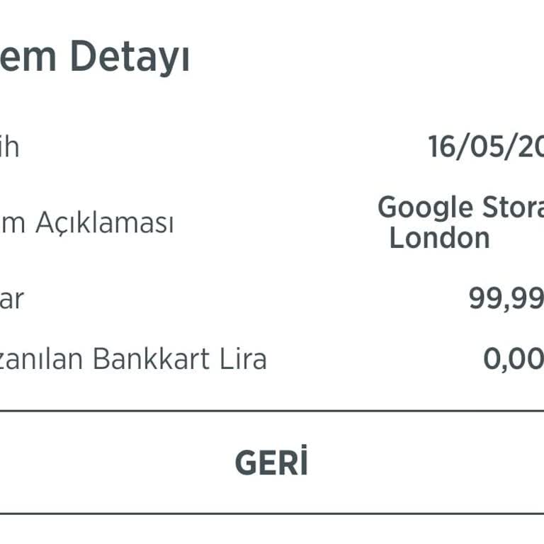 Google Storage London GB Şikayeti!