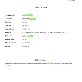 Replika Diploma Twitter @diplomaparaile Mezuniyet Ya Da Ödeme İadesi