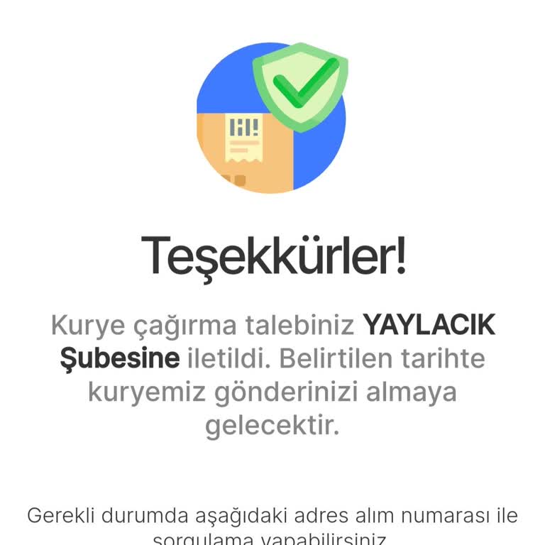 MNG Kargo Kurye Çağırma Talebi