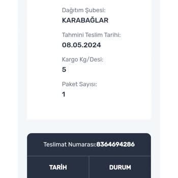 Aras Kargo'nun Özensiz Çalışması