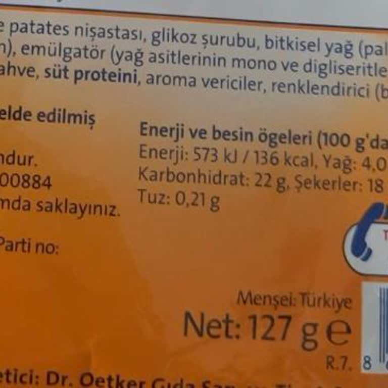 Dr. Oetker Tiramisu Yap Ekşi