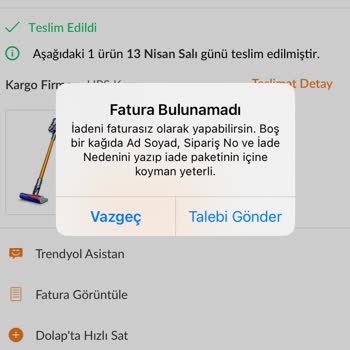 Dyson V8 Şarjlı Dikey Süpürge Aldım Mağdurum Pişmanım