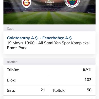 Banabilet.com Seçtiğim Yer Sorunu