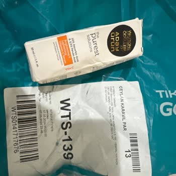Watsons Sipariş Hasarlı Ürün
