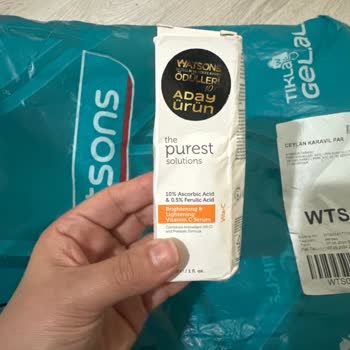 Watsons Sipariş Hasarlı Ürün