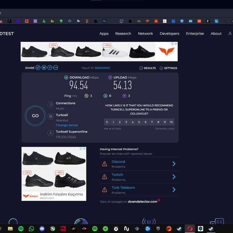 Superonline ''fiber'' Stabil Olmayan Hız Problemi