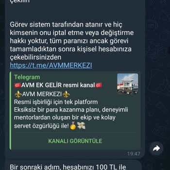 Carrefour SA AVM adı kullanılarak yapılan Ek Gelir aldatmacası