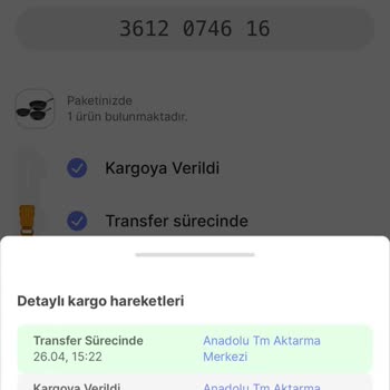 Hepsiburada Uygun Aldığım Ürünü Kargodayken İptal Etti.