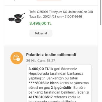 Hepsiburada Uygun Aldığım Ürünü Kargodayken İptal Etti.