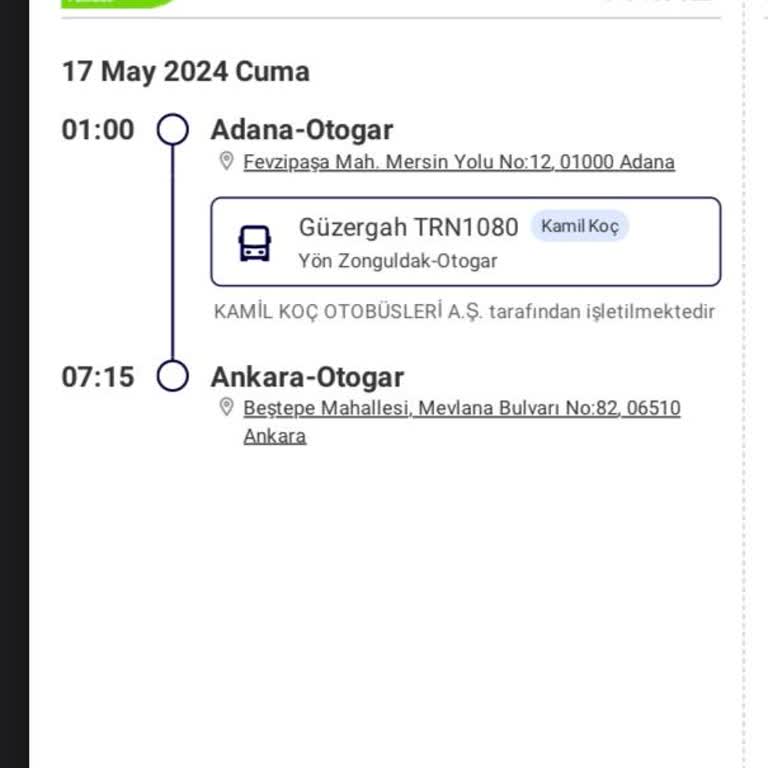 Kamil Koç Firması İle Seyahat Etmemek Gerektiğini Ve Pişmanlık