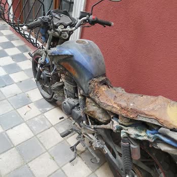 RKS Motor TNT 125 Pro Sıfır Motorumun Yanması, Pert Oldu