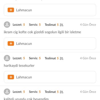 Trendyol Yemek Siparişlerinde Kalite Sorunu